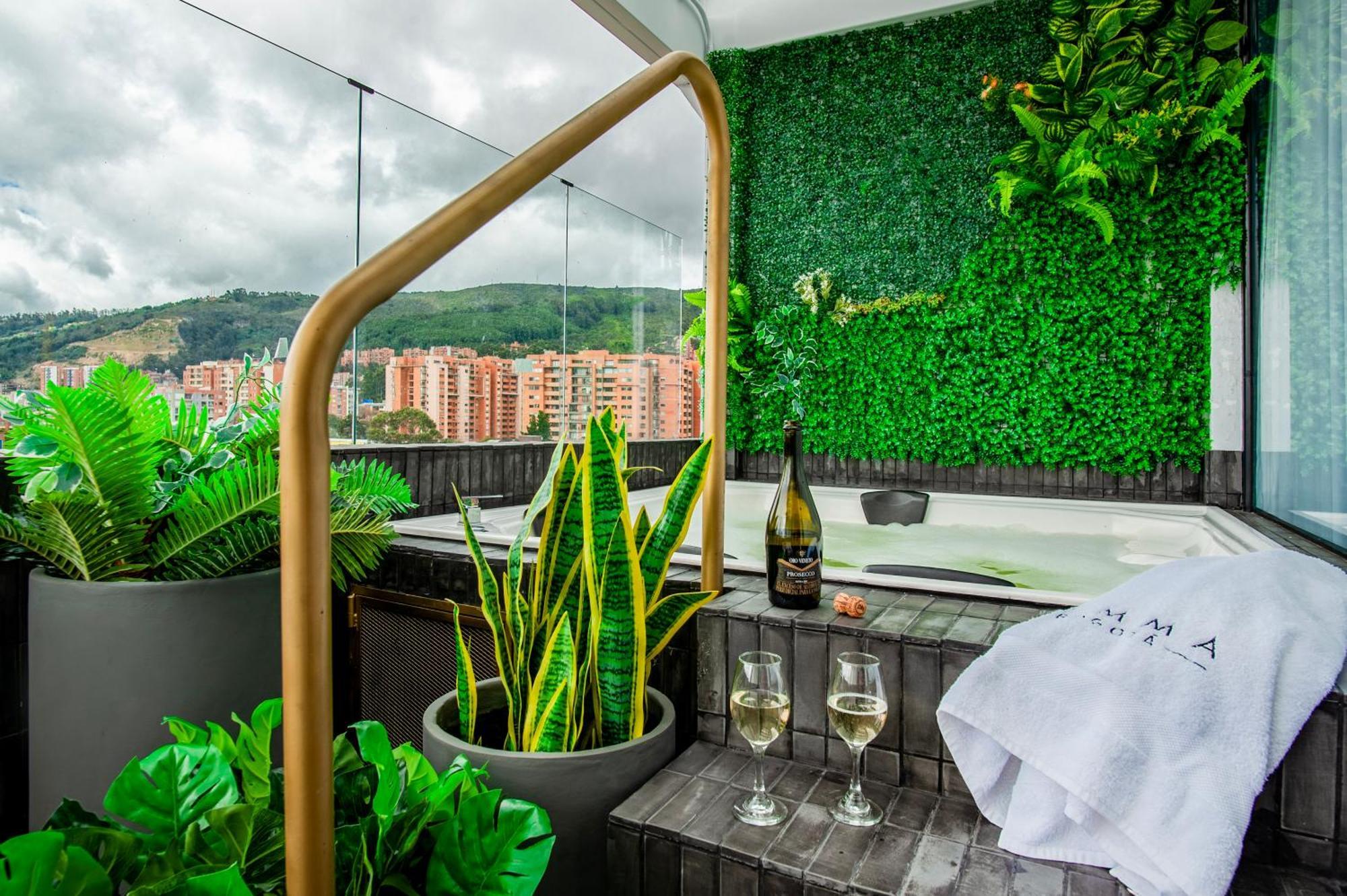 Hemma Bogota Country Luxury Suites Hotel Bagian luar foto
